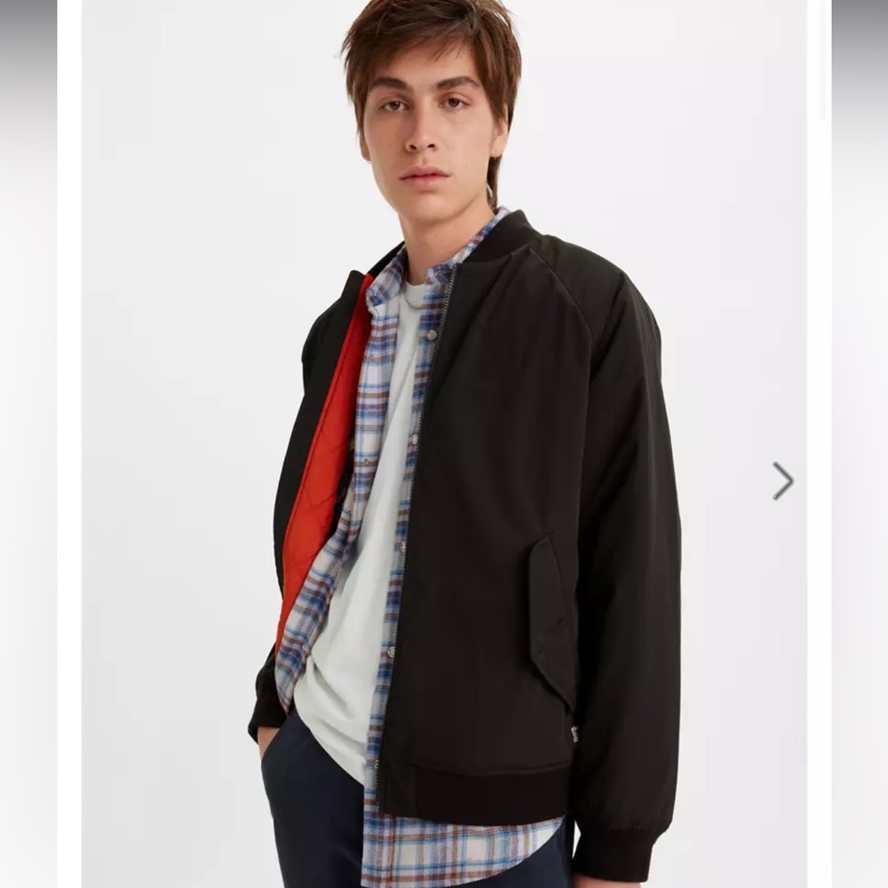 Levi’s Black Bomber Jacket